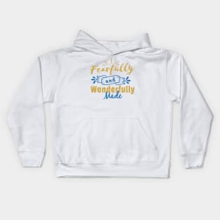 Fearfully and Wonderfully Made Kids Hoodie